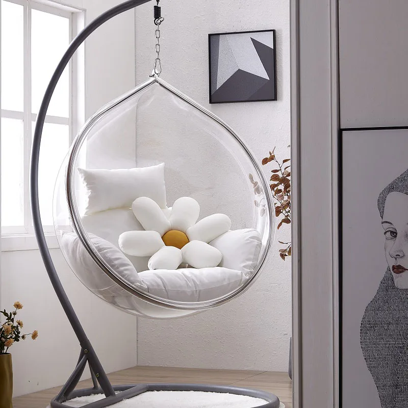 Outdoor Furniture Metal Chairs - Премиум-кресло-качели для дома, прозрачное, минималистичное, металлическое,