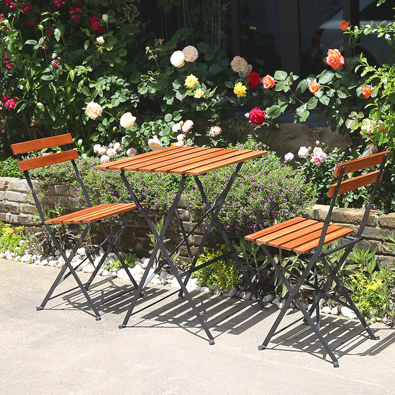 Outdoor Furniture Metal Chairs - Складные журнальные столики из цельного дерева,