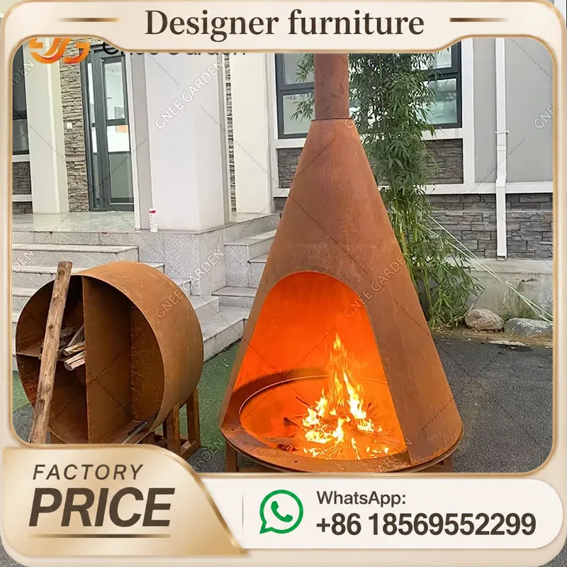 Портативная печь на древесных  – обзор и цена Outdoor Furniture Wood