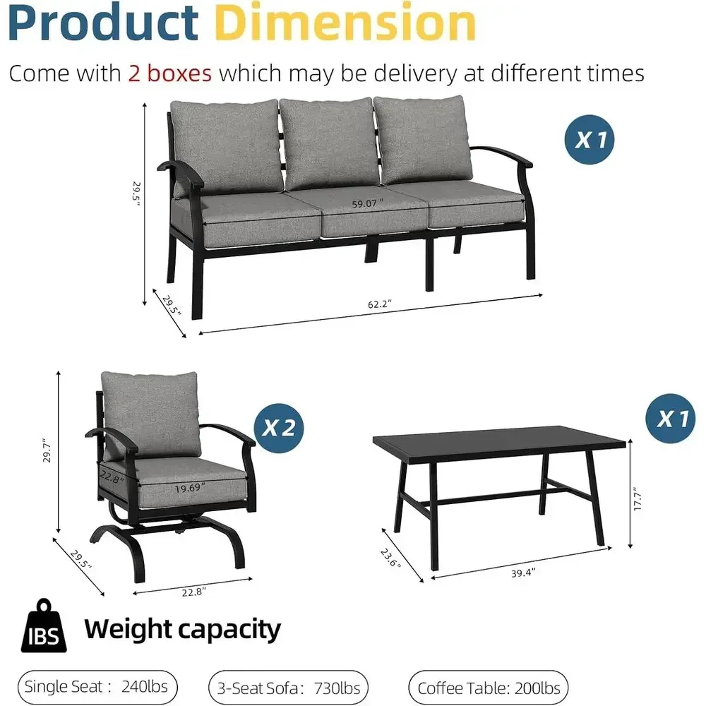 Серый комплект уличной металли – обзор и цена Outdoor Furniture Metal Chairs