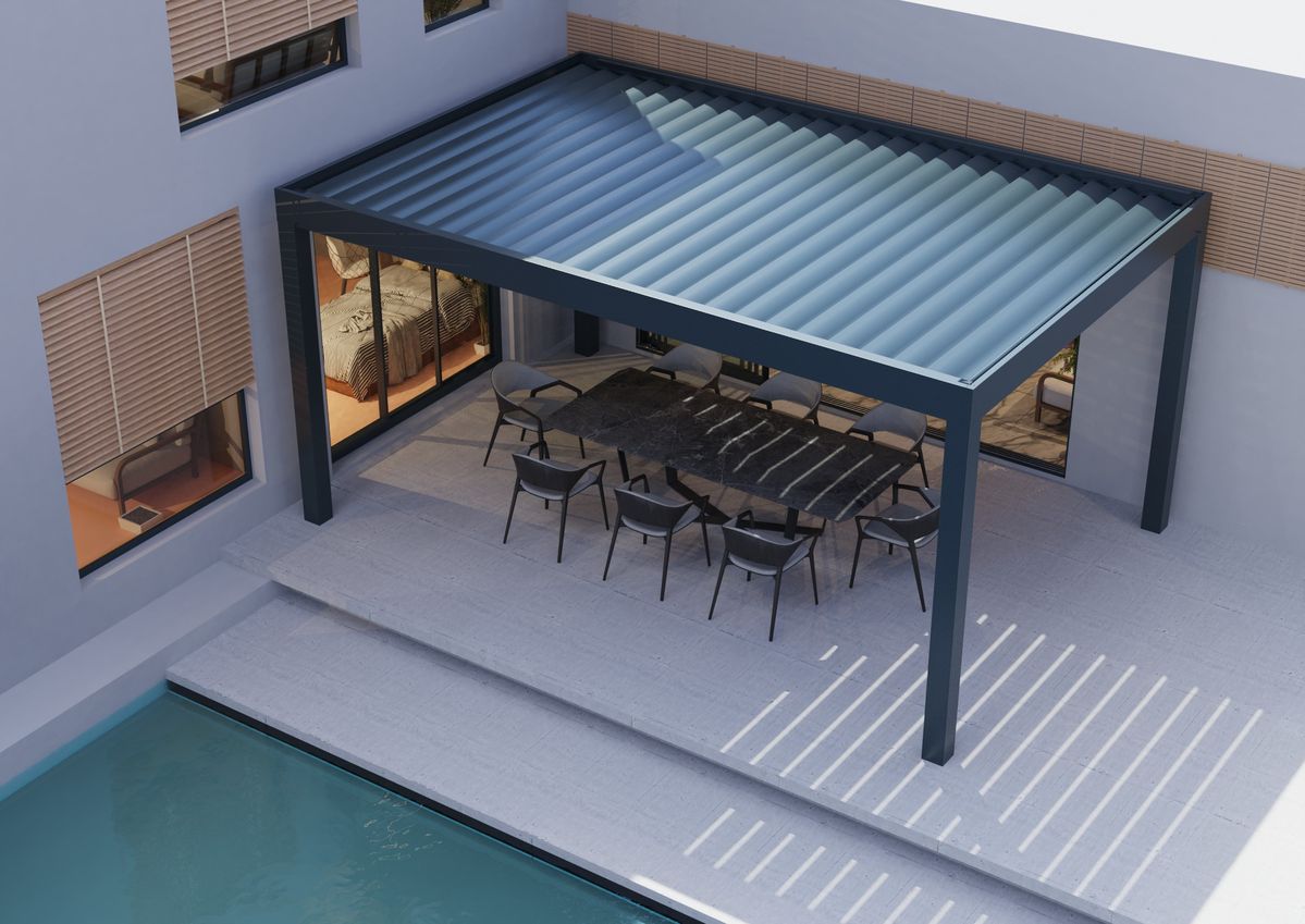 Недорогая прямоугольная беседк – обзор и цена Outdoor Furniture Metal
